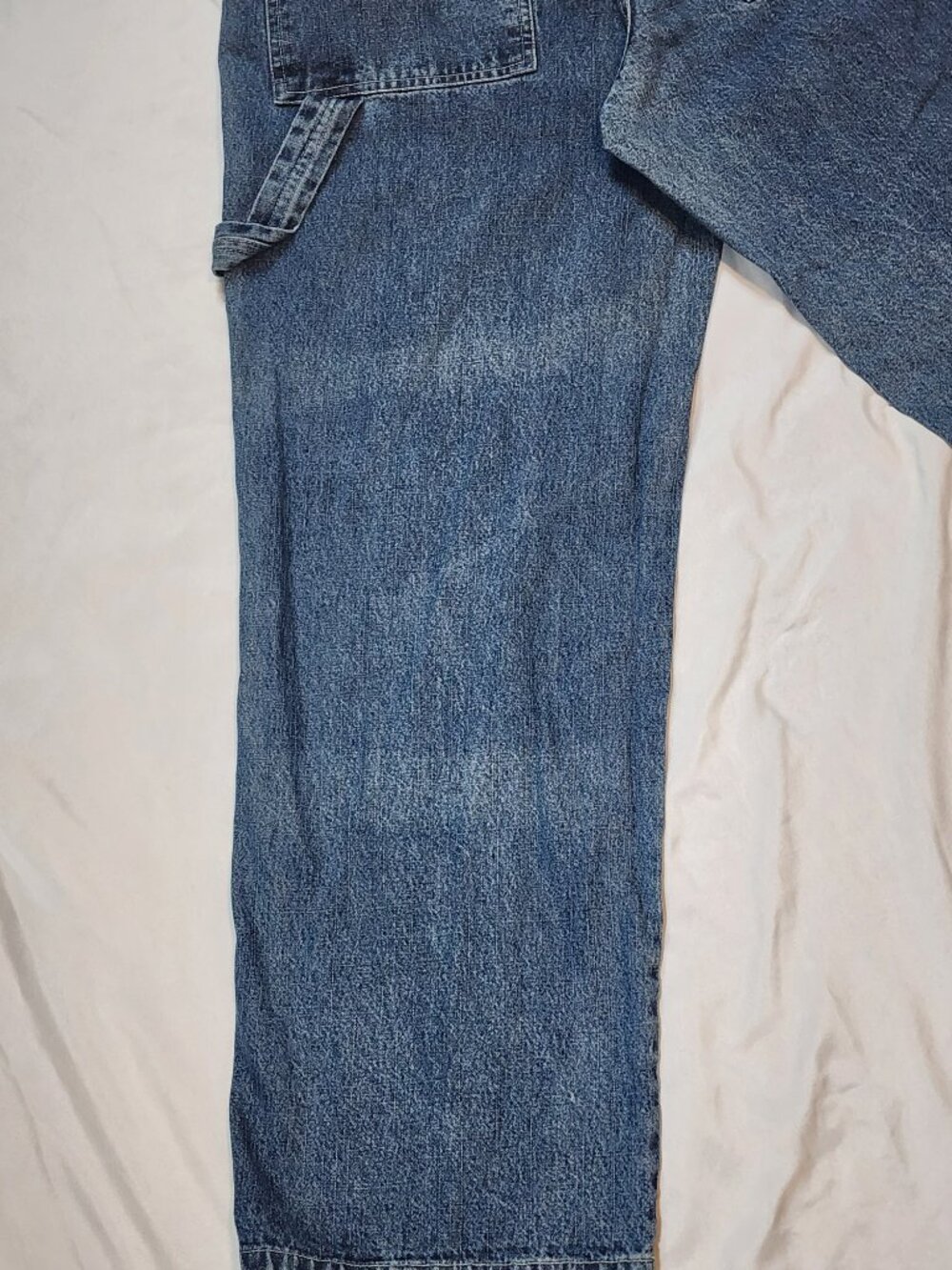 Vintage Brooklyn Xpress Size 32 Baggy Carpenter Jeans Y2K Skater - Picture 9 of 13